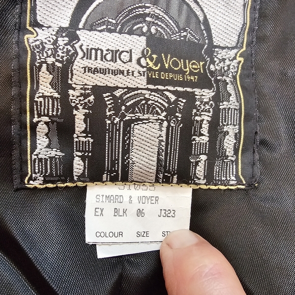 Top quality Simard and Voyer leather jacket. NWT - Picture 5 of 7